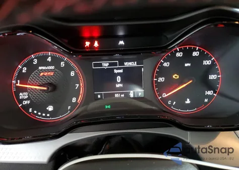 2025 Chevrolet Trax 1Rs from USA, damaged, VIN KL77LGEP9SC290841